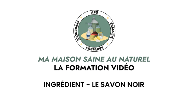 Ingrédient – Le savon noir