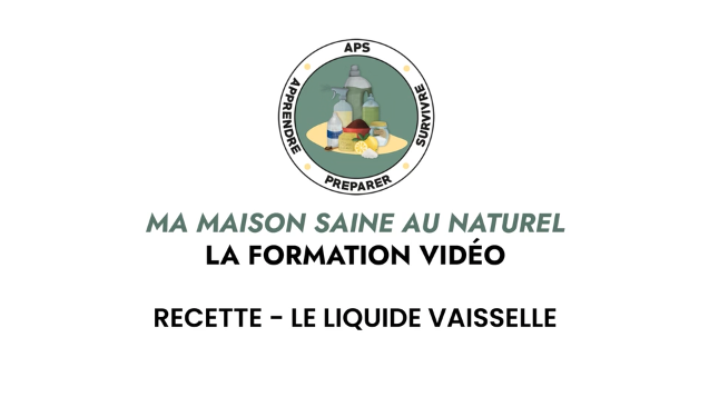 Le liquide vaisselle et la solution économique !